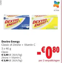 Colruyt Dextro Energy Classic aanbieding