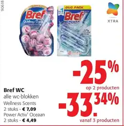 Colruyt Bref WC Wellness Scents 2 stuks aanbieding
