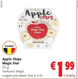 Colruyt Apple Chips Magic Star aanbieding
