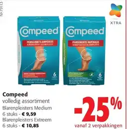 Colruyt Compeed Blarenpleisters Medium 6 stuks aanbieding