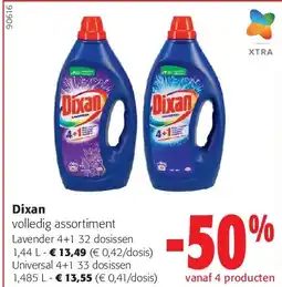 Colruyt Dixan Lavender 4+1 32 dosissen 1,44 L aanbieding