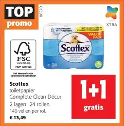 Colruyt Scottex toiletpapier aanbieding