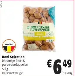 Colruyt Boni Selection bloemige friet- & puree-aardappelen 5 kg aanbieding