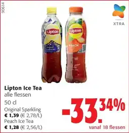 Colruyt Lipton Ice Tea Original Sparkling aanbieding