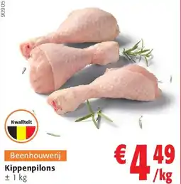 Colruyt Kippenpilons aanbieding