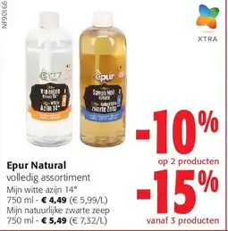 Colruyt Epur Natural Mijn witte azijn 14° 750 ml aanbieding