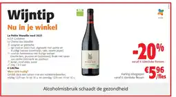 Colruyt La Petite Muraille rood 2023 aanbieding