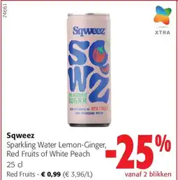 Colruyt Sqweez Red Fruits aanbieding