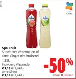 Colruyt Spa Fruit Strawberry-Watermelon aanbieding