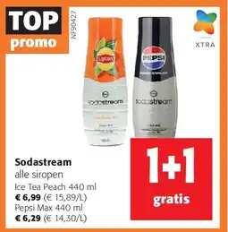 Colruyt Sodastream Ice Tea Peach 440 ml aanbieding