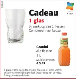 Colruyt Granini alle flessen 1 L aanbieding
