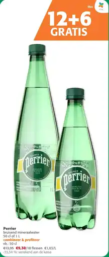 Comarkt Perrier Bruisend Mineraalwater aanbieding