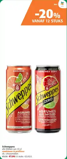 Comarkt Schweppes aanbieding
