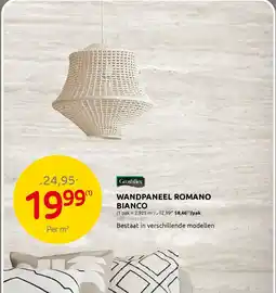 BricoPlanit Grosfillex Wandpaneel romano bianco aanbieding