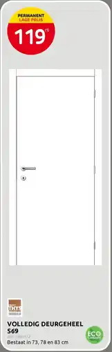 BricoPlanit Volledig Deurgeheel S69 aanbieding
