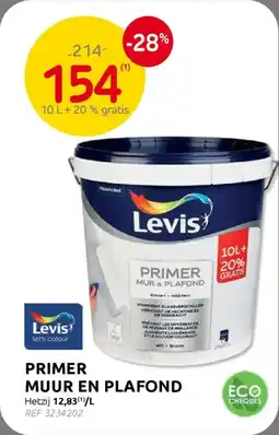 BricoPlanit Levis Primer Muur en Plafond aanbieding