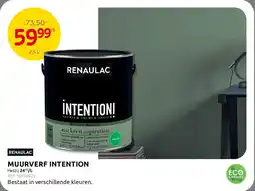 BricoPlanit Renaulac Muurverf Intention aanbieding