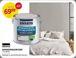 BricoPlanit Sikkens Binnenmuurverf aanbieding