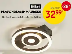 BricoPlanit Brilliant Plafondlamp Maureen aanbieding