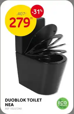 BricoPlanit Duoblok Toilet Nea aanbieding