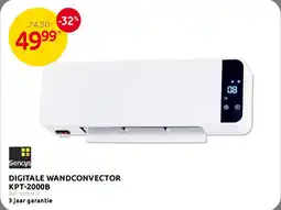 BricoPlanit Sencys Digitale wandconvector KPT-2000B aanbieding