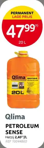 BricoPlanit Qlima Petroleum Sense aanbieding
