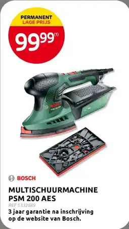 BricoPlanit Bosch Multischuurmachine PSM 200 AE aanbieding