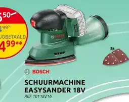 BricoPlanit Bosch Schuurmachine Easysander aanbieding