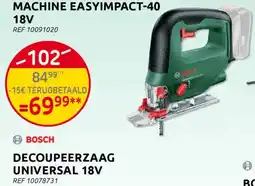 BricoPlanit Bosch Decoupeerzaag Universal aanbieding