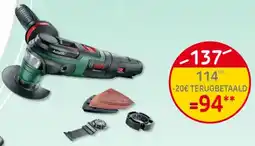 BricoPlanit Bosch multitool advanced aanbieding