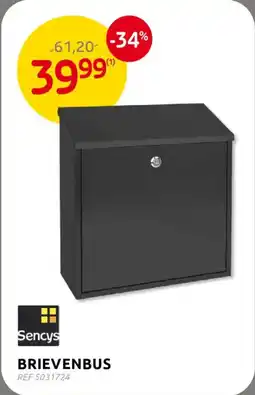 BricoPlanit Sencys brievenbus aanbieding