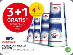 BricoPlanit Rollen Glaswol Ursa aanbieding