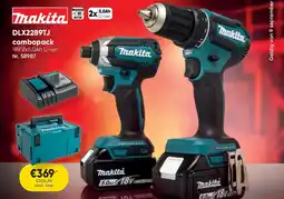 Toolstation Makita DLX2289TJ combopack aanbieding