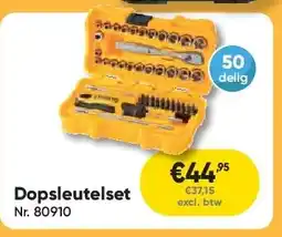 Toolstation Dopsleutelset aanbieding