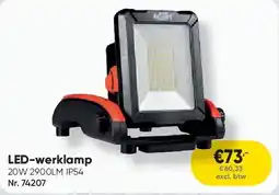 Toolstation LED-werklamp aanbieding
