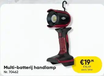 Toolstation Multi-batterij handlamp aanbieding