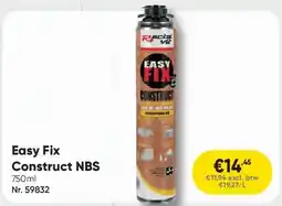 Toolstation Easy Fix Construct NBS aanbieding