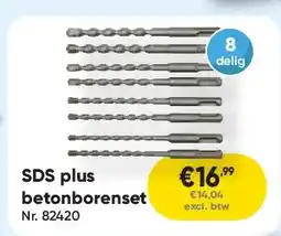 Toolstation SDS plus betonborenset aanbieding