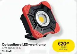 Toolstation Oplaadbare LED-werklamp aanbieding