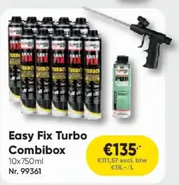 Toolstation Easy Fix Turbo Combibox aanbieding