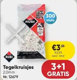 Toolstation Tegelkruisjes aanbieding
