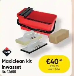 Toolstation Maxiclean kit inwasset aanbieding