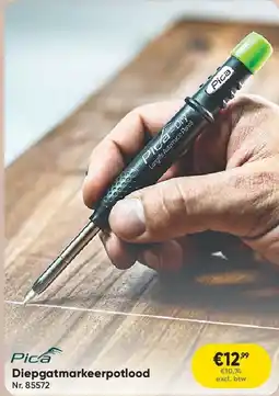 Toolstation Diepgatmarkeerpotlood aanbieding