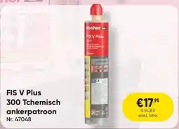 Toolstation FIS V Plus 300 Tchemisch ankerpatroon aanbieding