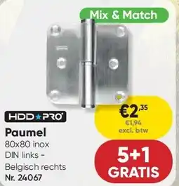 Toolstation Paumel aanbieding