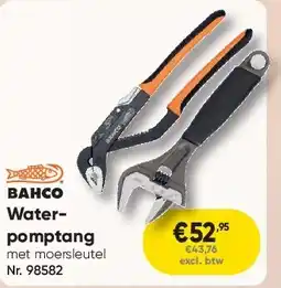 Toolstation Waterpomptang aanbieding