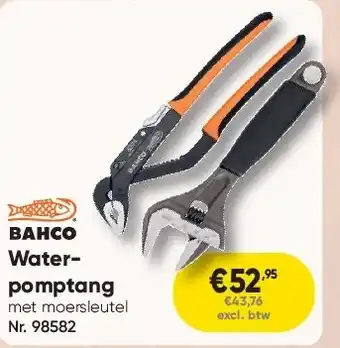 Toolstation Waterpomptang aanbieding