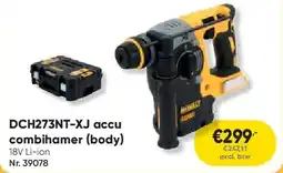 Toolstation DCH273NT-XJ accu combihamer (body) aanbieding
