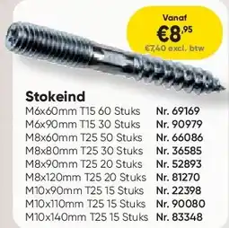 Toolstation Stokeind aanbieding