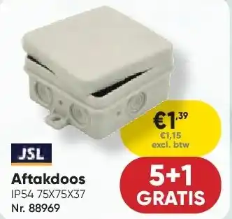 Toolstation Aftakdoos aanbieding